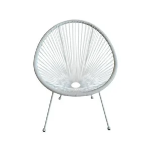 Marquee White Verna Chair – EX DISPLAY - Image 2