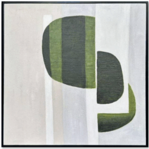 Green Ovals in Monochrome Symphony - Pre Order