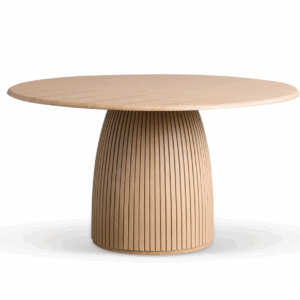 CDT8233-DW 1.4m Round Dining Table - Natural