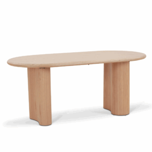 CDT8931-DW 1.8m Oval Dining Table - Natural