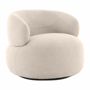 Greenwich Swivel Occasional Chair - Natural Chenille