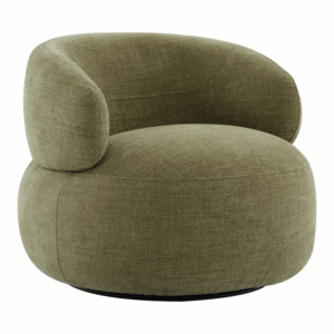 Greenwich Swivel Occasional Chair - Sage Chenille